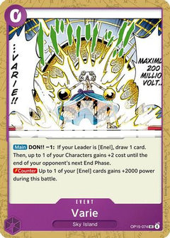 Varie (OP15-074) [Adventure on Kami's Island] - Deck Out Gaming