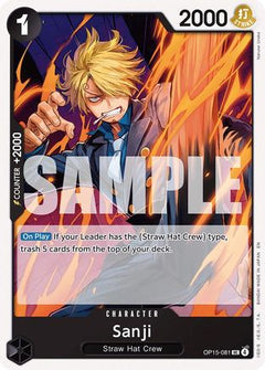 Sanji (OP15-081) (OP15-081) [Adventure on Kami's Island] - Deck Out Gaming
