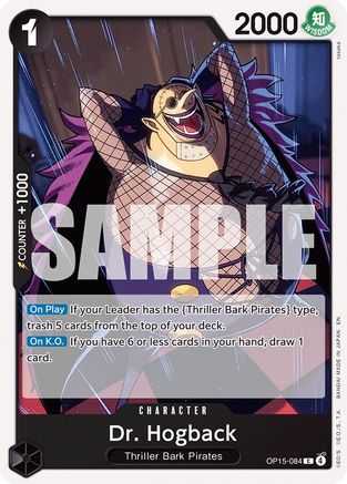 Dr. Hogback (OP15-084) [Adventure on Kami's Island] - Deck Out Gaming