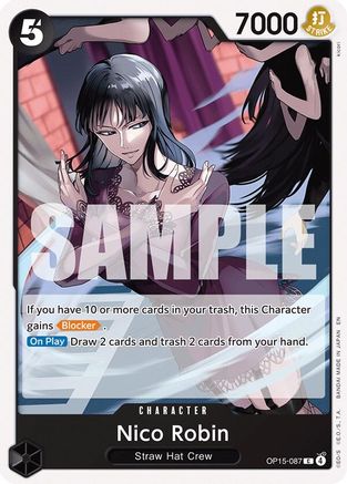 Nico Robin (OP15-087) (OP15-087) [Adventure on Kami's Island] - Deck Out Gaming