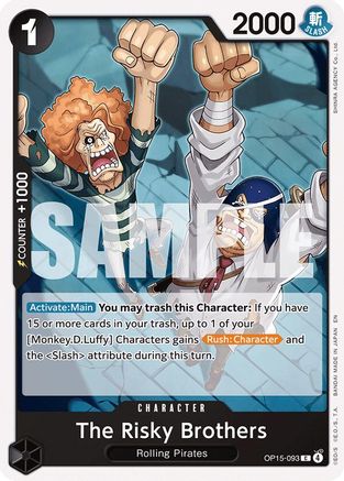 The Risky Brothers (OP15-093) [Adventure on Kami's Island]-1