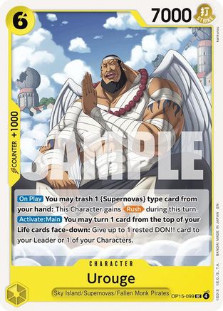 Urouge (OP15-099) [Adventure on Kami's Island] - Deck Out Gaming