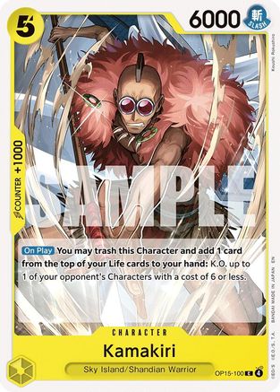 Kamakiri (OP15-100) [Adventure on Kami's Island]-1