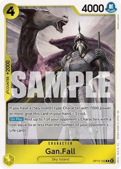 Gan.Fall (OP15-102) [Adventure on Kami's Island] Foil-1