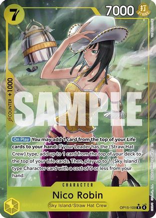 Nico Robin (OP15-109) (Alternate Art) (OP15-109) [Adventure on Kami's Island] Foil-1