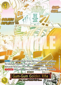 Gum-Gum Golden Rifle (Alternate Art) (OP15-116) [Adventure on Kami's Island] Foil-1