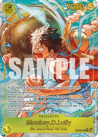 Monkey.D.Luffy (OP15-119) (Alternate Art) (OP15-119) [Adventure on Kami's Island] Foil