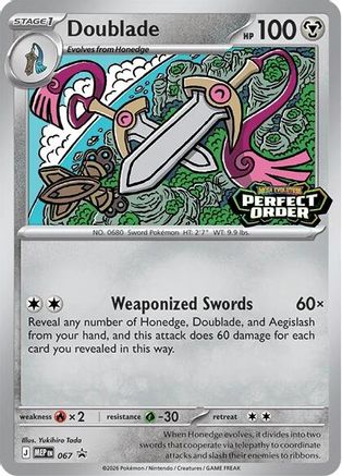 Doublade - 067 (67) [ME: Mega Evolution Promo]
