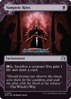 Vampiric Rites (37) [Wilds of Eldraine: Enchanting Tales] foil - Deck Out Gaming