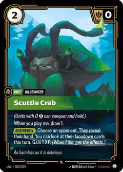 Scuttle Crab (053/219) [Unleashed] Foil - Deck Out Gaming