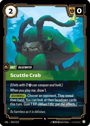 Scuttle Crab (053/219) [Unleashed] Foil - Deck Out Gaming