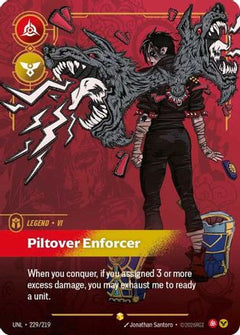 Vi - Piltover Enforcer (Overnumbered) (225/219) [Unleashed] Foil - Deck Out Gaming