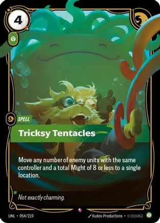 Tricksy Tentacles (054/219) [Unleashed] Foil - Deck Out Gaming