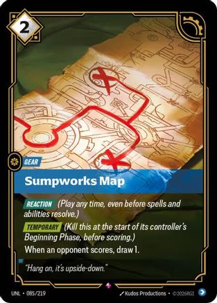 Sumpworks Map (085/219) [Unleashed] Foil - Deck Out Gaming