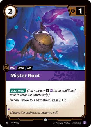 Mister Root (127/219) [Unleashed] Foil - Deck Out Gaming