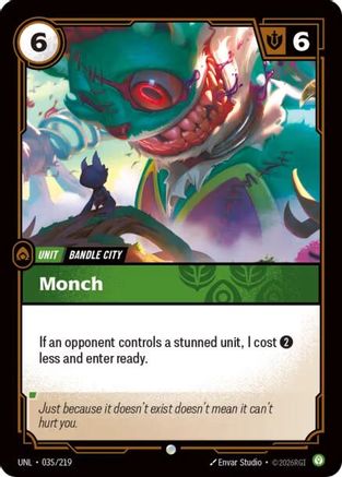 Monch (035/219) [Unleashed] Foil - Deck Out Gaming
