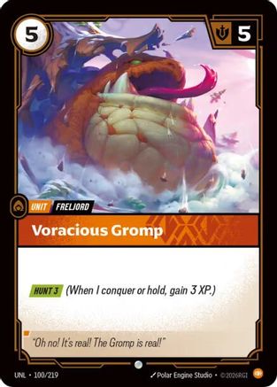 Voracious Gromp (100/219) [Unleashed] - Deck Out Gaming