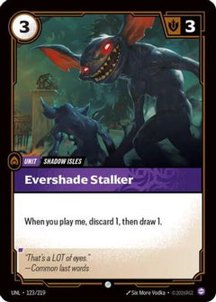 Evershade Stalker (123/219) [Unleashed] - Deck Out Gaming