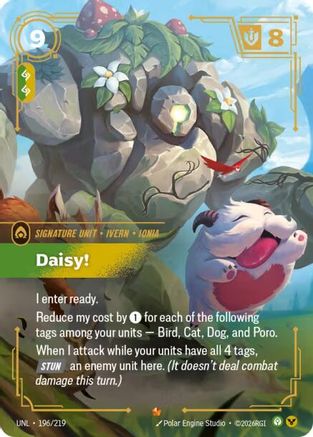 Daisy! (196/219) [Unleashed] Foil - Deck Out Gaming