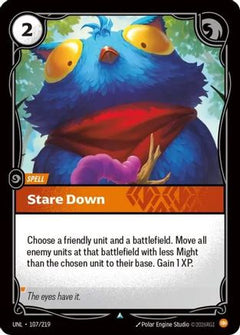 Stare Down (107/219) [Unleashed] - Deck Out Gaming