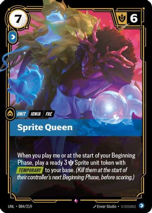Sprite Queen (084/219) [Unleashed] Foil - Deck Out Gaming