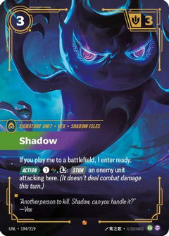 Shadow (194/219) [Unleashed] Foil - Deck Out Gaming