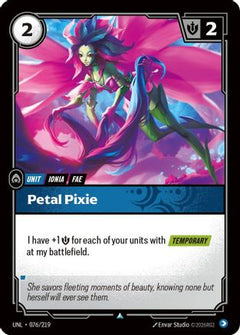 Petal Pixie (076/219) [Unleashed] - Deck Out Gaming