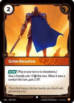 Grim Resolve (095/219) [Unleashed] - Deck Out Gaming