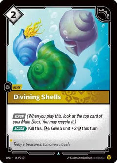 Divining Shells (161/219) [Unleashed] - Deck Out Gaming