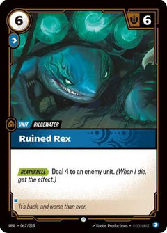 Ruined Rex (067/219) [Unleashed] - Deck Out Gaming