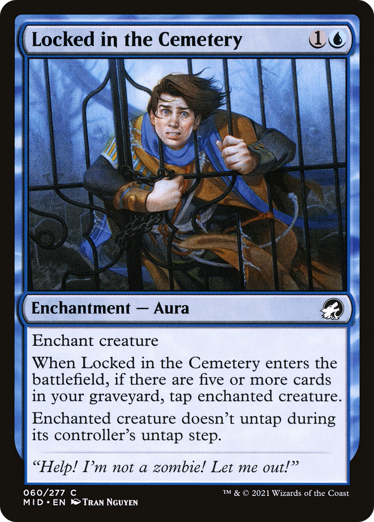 Locked in the Cemetery (60) [Innistrad: Midnight Hunt] foil - Deck Out Gaming