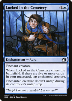 Locked in the Cemetery (60) [Innistrad: Midnight Hunt] foil - Deck Out Gaming