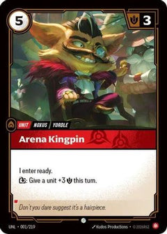 Arena Kingpin (001/219) [Unleashed] - Deck Out Gaming