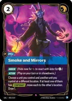 Smoke and Mirrors (083/219) [Unleashed] Foil - Deck Out Gaming