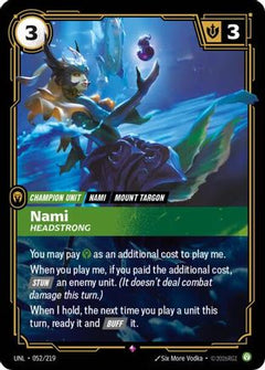 Nami - Headstrong (052/219) [Unleashed] Foil - Deck Out Gaming