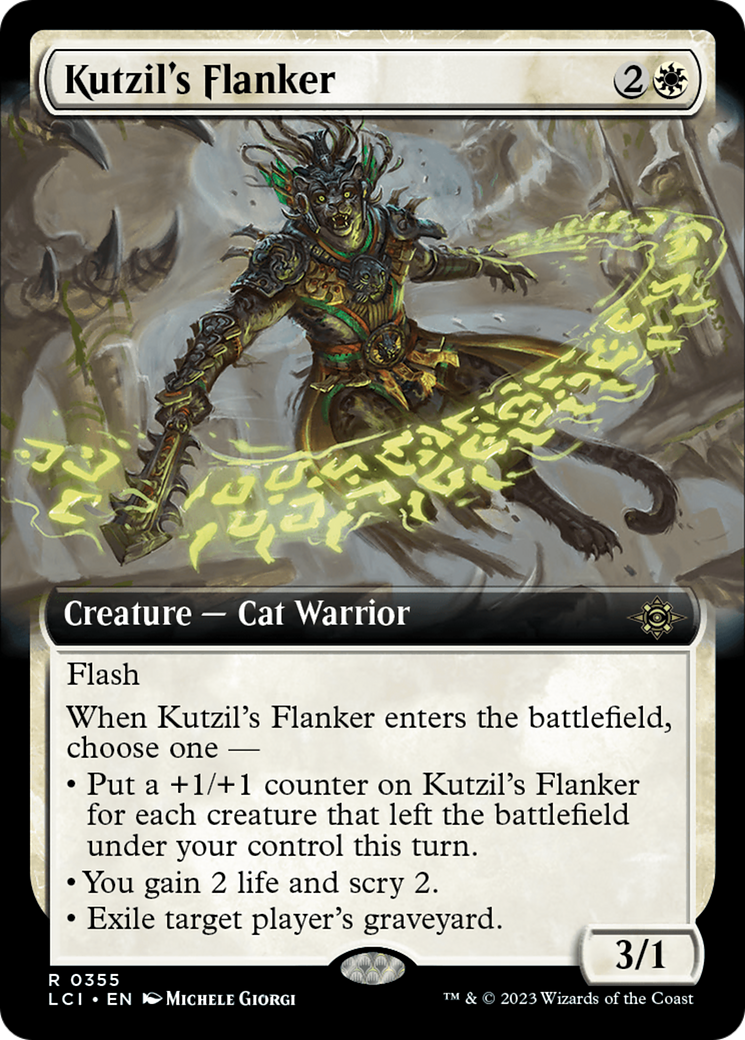 Kutzil's Flanker (Extended Art) (355) [The Lost Caverns of Ixalan] foil - Deck Out Gaming