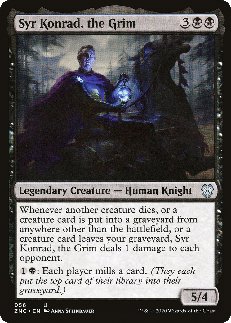 Syr Konrad, the Grim (56) [Commander: Zendikar Rising] - Deck Out Gaming