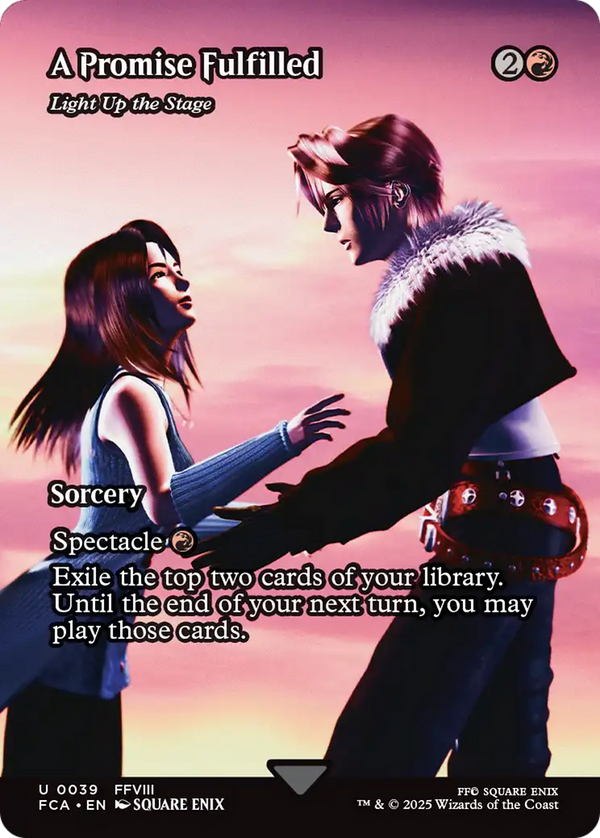 A Promise Fulfilled - Light Up the Stage (Showcase) (39) [FINAL FANTASY: Through the Ages] foil - Deck Out Gaming