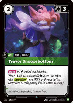 Trevor Snoozebottom (048/219) [Unleashed] - Deck Out Gaming