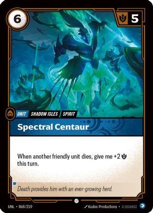 Spectral Centaur (068/219) [Unleashed] - Deck Out Gaming