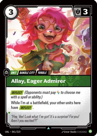 Allay, Eager Admirer (041/219) [Unleashed] Foil - Deck Out Gaming