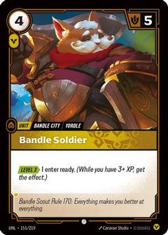 Bandle Soldier (151/219) [Unleashed] - Deck Out Gaming