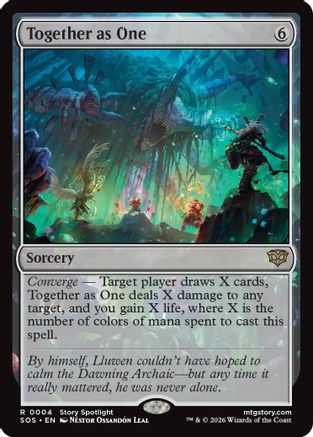 Together as One (4) [Secrets of Strixhaven] foil - Deck Out Gaming