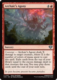 Archaic's Agony (107) [Secrets of Strixhaven] - Deck Out Gaming