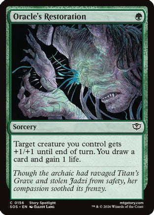 Oracle's Restoration (156) [Secrets of Strixhaven] foil - Deck Out Gaming