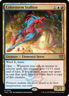 Colorstorm Stallion (180) [Secrets of Strixhaven] - Deck Out Gaming