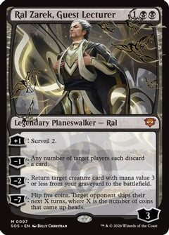Ral Zarek, Guest Lecturer (97) [Secrets of Strixhaven] foil - Deck Out Gaming