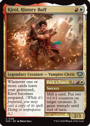 Kirol, History Buff (198) [Secrets of Strixhaven] foil - Deck Out Gaming