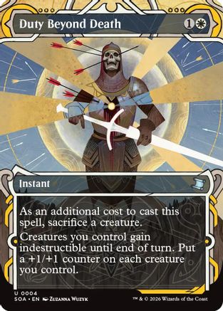 Duty Beyond Death (4) [Secrets of Strixhaven: Mystical Archive] - Deck Out Gaming