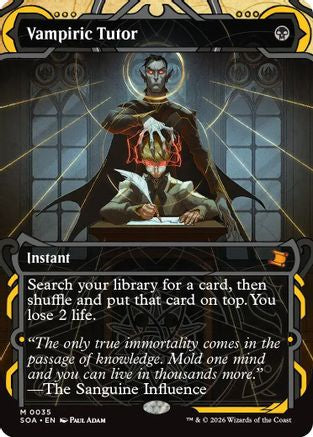 Vampiric Tutor (35) [Secrets of Strixhaven: Mystical Archive] foil - Deck Out Gaming